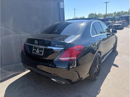 Black 2015 Mercedes-Benz C-Class C 400 4MATIC