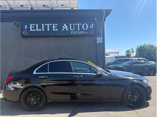 Black 2015 Mercedes-Benz C-Class C 400 4MATIC