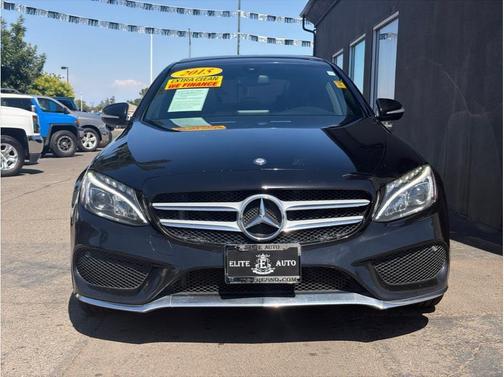 Black 2015 Mercedes-Benz C-Class C 400 4MATIC