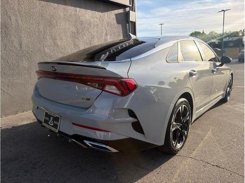 Gray 2021 Kia K5 GT-Line