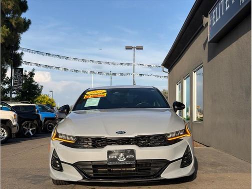 Gray 2021 Kia K5 GT-Line