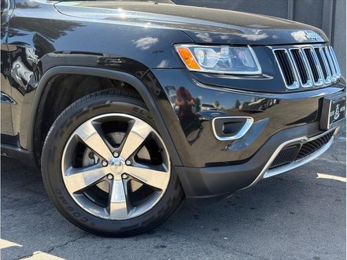 Black 2015 Jeep Grand Cherokee Limited