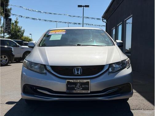 Silver 2013 Honda Civic LX