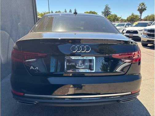 Brilliant Black 2019 Audi A4 2.0T Premium