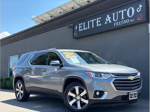 Light Green 2019 Chevrolet Traverse LT Leather