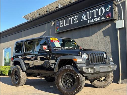 Black 2018 Jeep Wrangler Unlimited Sport