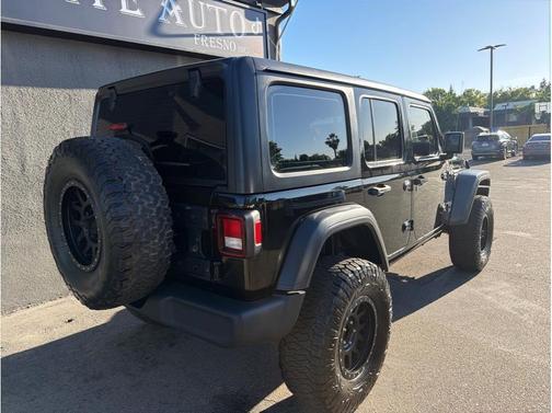 Black 2018 Jeep Wrangler Unlimited Sport