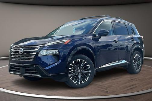 Deep Ocean Blue 2025 Nissan Rogue Platinum