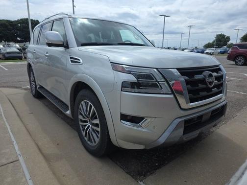 Brilliant Silver Metallic 2024 Nissan Armada SL