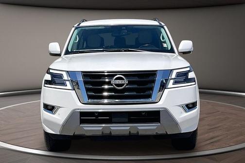 Aspen White 2021 Nissan Armada SV