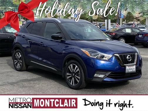 Deep Blue Pearl Metallic 2020 Nissan Kicks SR