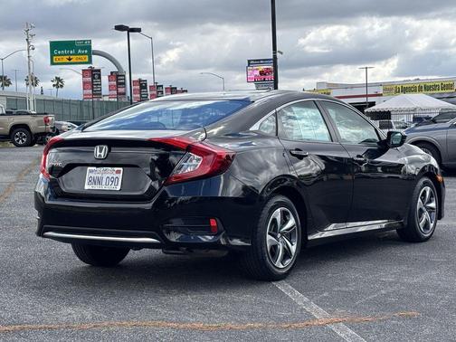 Crystal Black Pearl 2019 Honda Civic LX