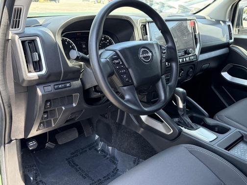 Tactical Green Metallic 2025 Nissan Frontier SV
