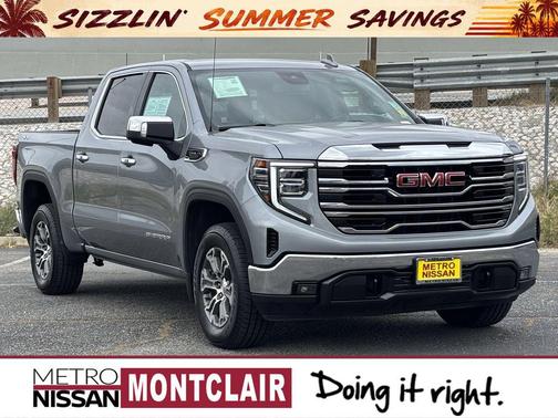 Sterling Metallic 2025 GMC Sierra 1500 SLT