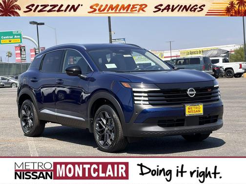 Blue 2026 Nissan Kicks SR