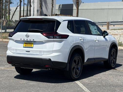 White Pearl 2026 Nissan Rogue SV