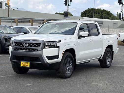 Glacier White 2026 Nissan Frontier SV