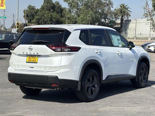 White Pearl 2026 Nissan Rogue SV