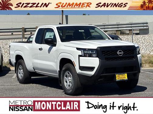 Glacier White 2026 Nissan Frontier S