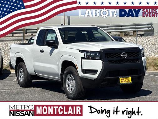 Glacier White 2026 Nissan Frontier S