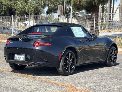 Jet Black 2025 Mazda MX-5 Miata RF Grand Touring