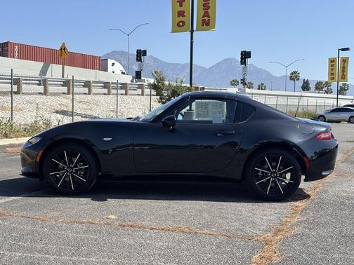Jet Black 2025 Mazda MX-5 Miata RF Grand Touring