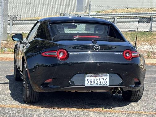 Jet Black 2025 Mazda MX-5 Miata RF Grand Touring