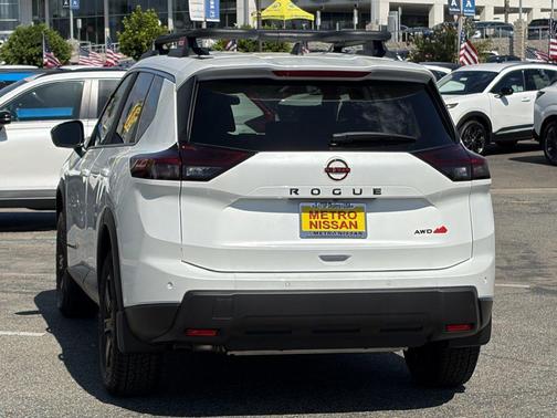 White Pearl 2026 Nissan Rogue Rock Creek