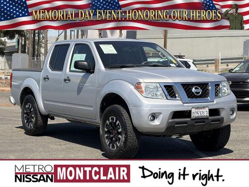 Brilliant Silver 2016 Nissan Frontier SV