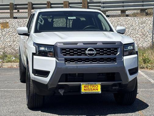 Glacier White 2026 Nissan Frontier SV