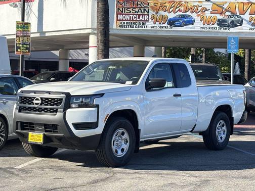 Glacier White 2026 Nissan Frontier S