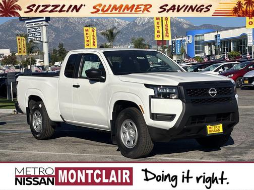 Glacier White 2026 Nissan Frontier S