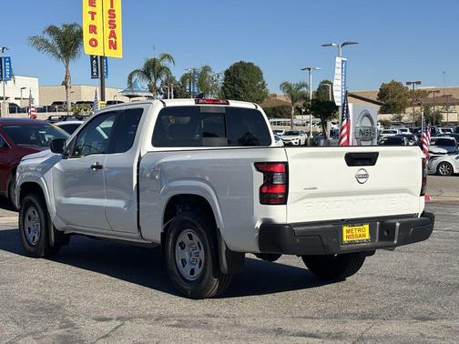 Glacier White 2026 Nissan Frontier S