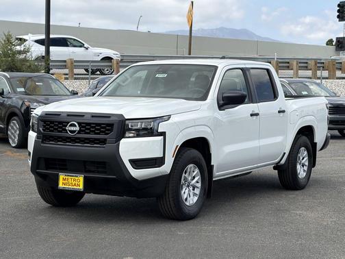 Glacier White 2026 Nissan Frontier S