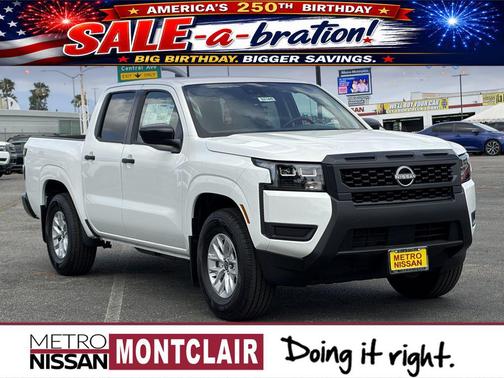 Glacier White 2026 Nissan Frontier S