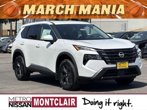 White Pearl 2026 Nissan Rogue SV SUV