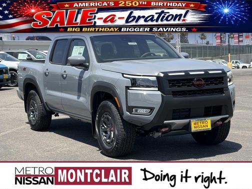 Gray 2026 Nissan Frontier PRO-4X