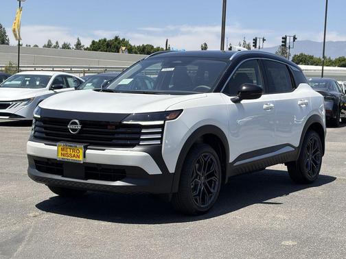 White 2026 Nissan Kicks SR