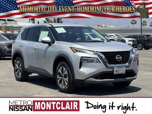 Brilliant Silver Metallic 2021 Nissan Rogue SV