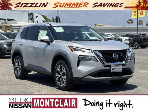 Brilliant Silver Metallic 2021 Nissan Rogue SV