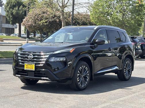 Super Black 2026 Nissan Rogue Platinum
