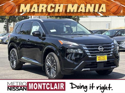 Super Black 2026 Nissan Rogue Platinum