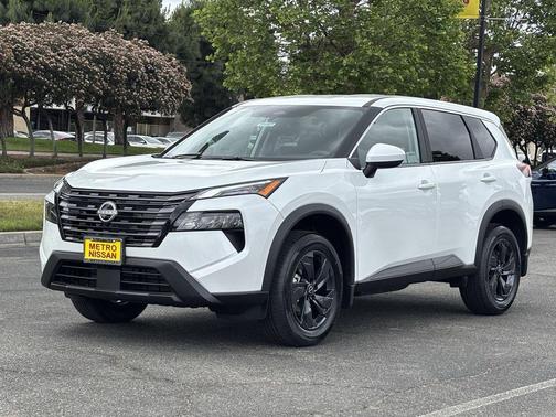 White Pearl 2026 Nissan Rogue SV