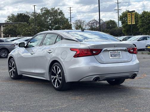 Brilliant Silver 2017 Nissan Maxima 3.5 Platinum