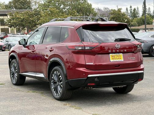 Scarlet 2026 Nissan Rogue Platinum