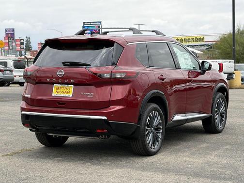 Scarlet 2026 Nissan Rogue Platinum