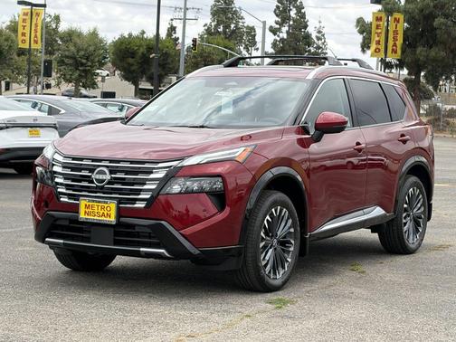 Scarlet 2026 Nissan Rogue Platinum