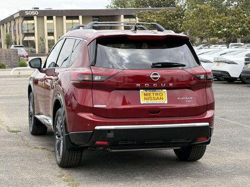 Scarlet 2026 Nissan Rogue Platinum