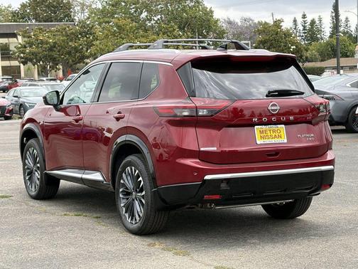 Scarlet 2026 Nissan Rogue Platinum