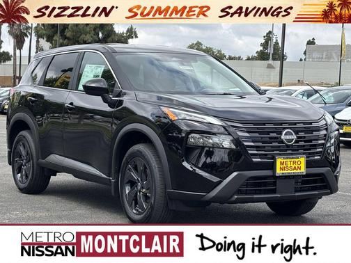 Super Black 2026 Nissan Rogue SV